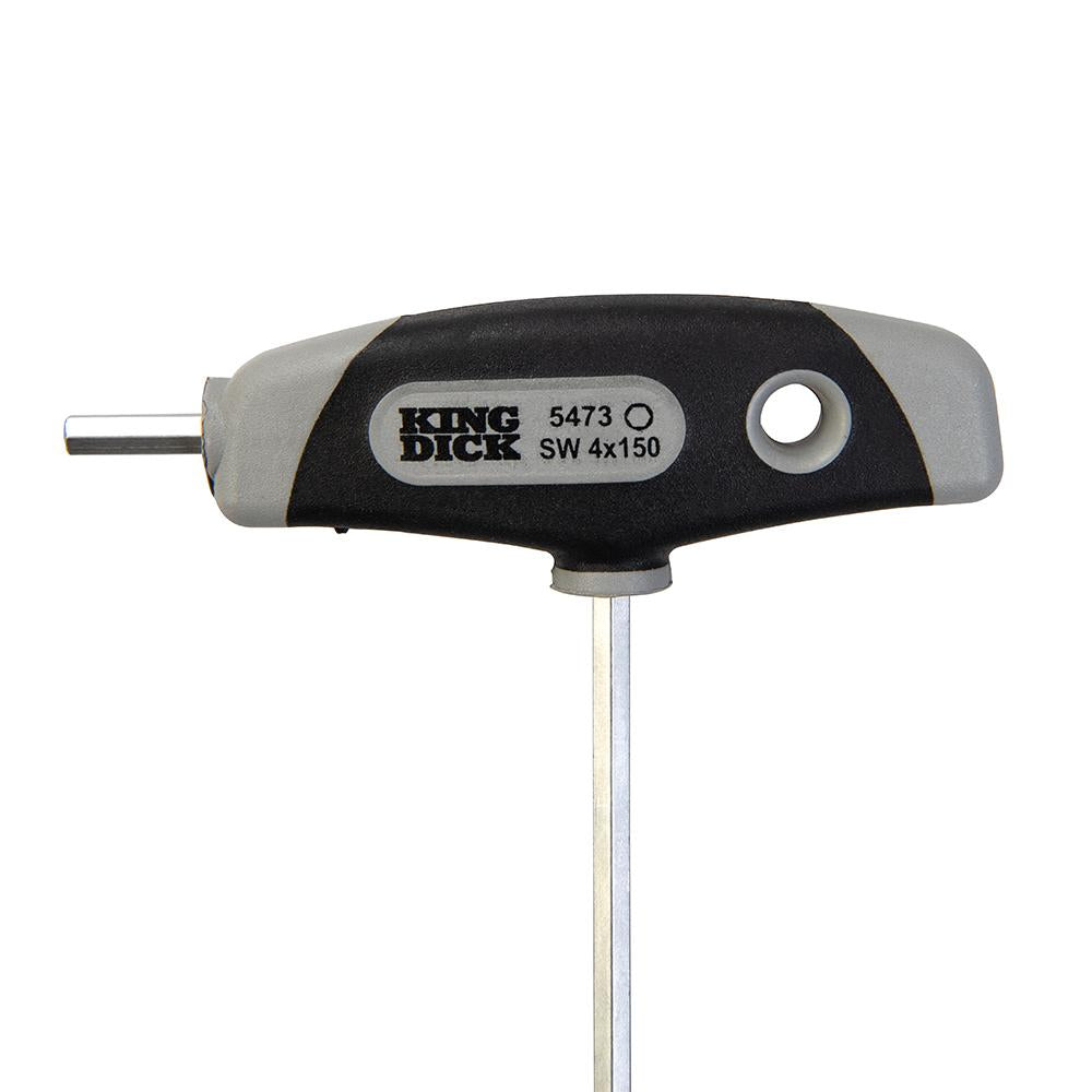 King Dick Tools T-Handle Hex Wrench Metric 4mm