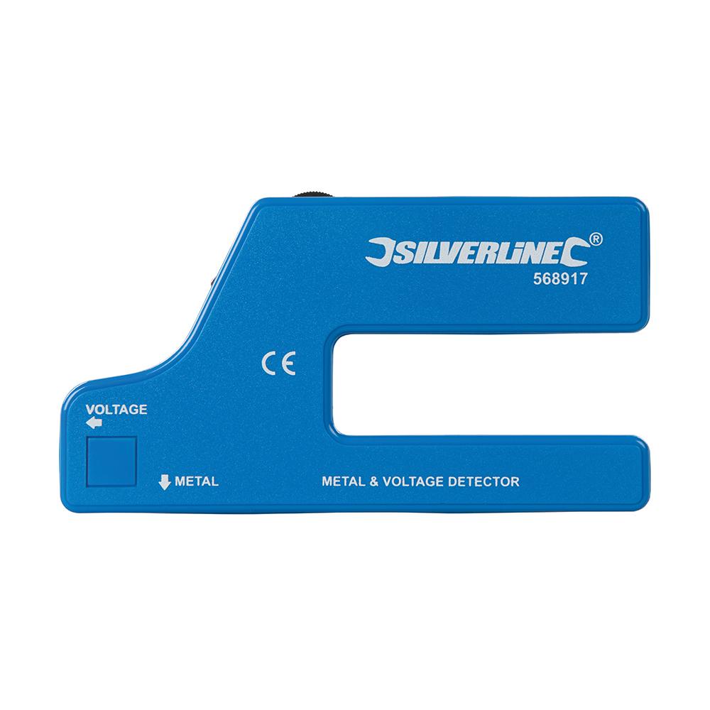 Silverline Metal & Voltage Detector 1 x 9V (PP3)