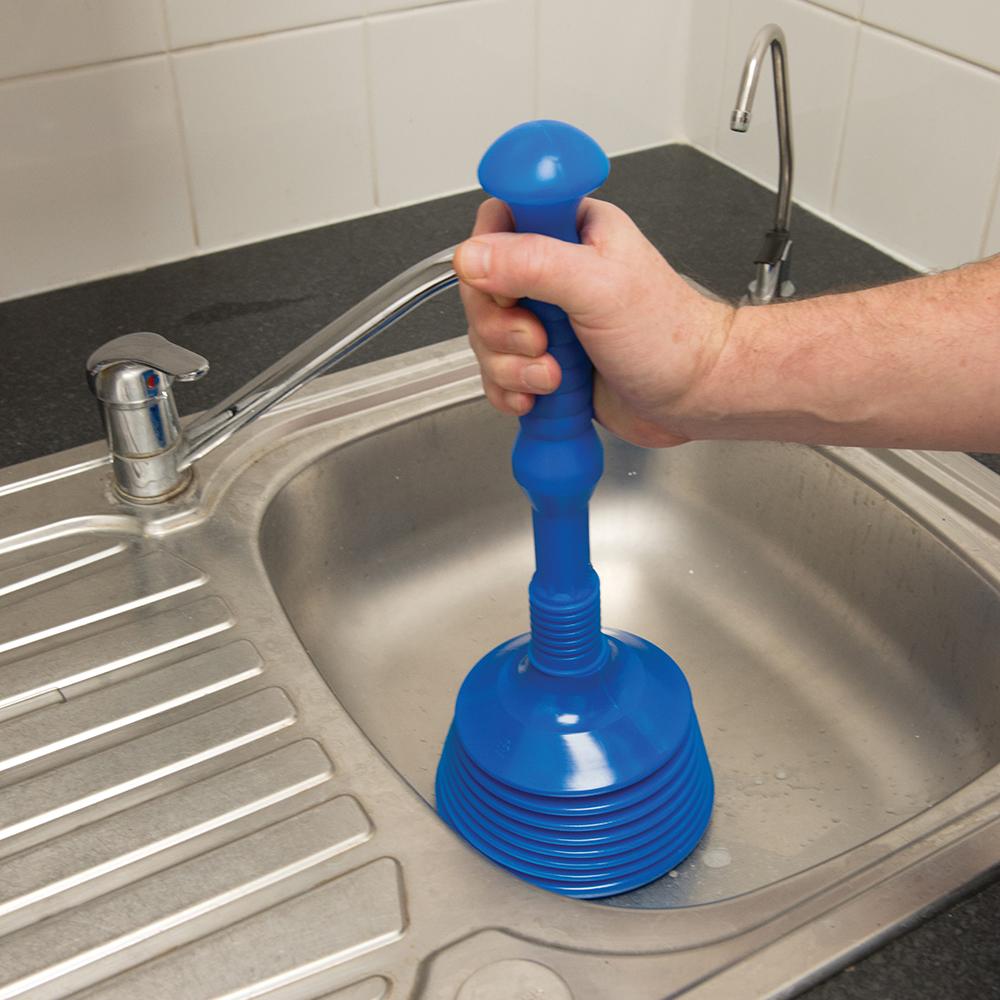 Silverline Large Sink Plunger 160 x 475mm