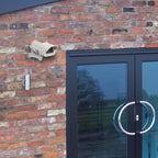Silverline Solar-Powered Dummy CCTV Camera with LED