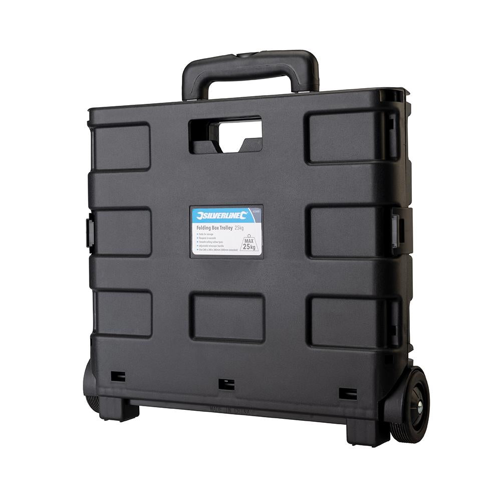 Silverline Folding Box Trolley 25kg