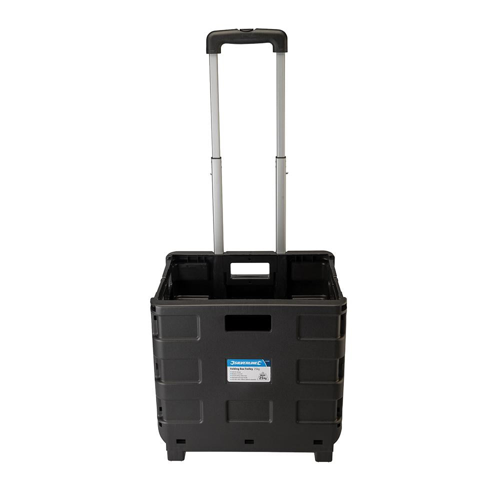 Silverline Folding Box Trolley 25kg
