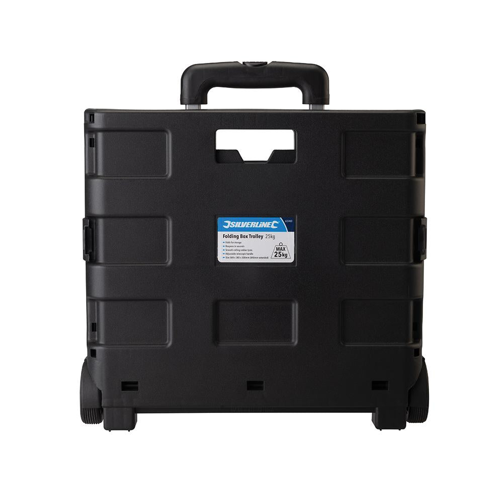 Silverline Folding Box Trolley 25kg
