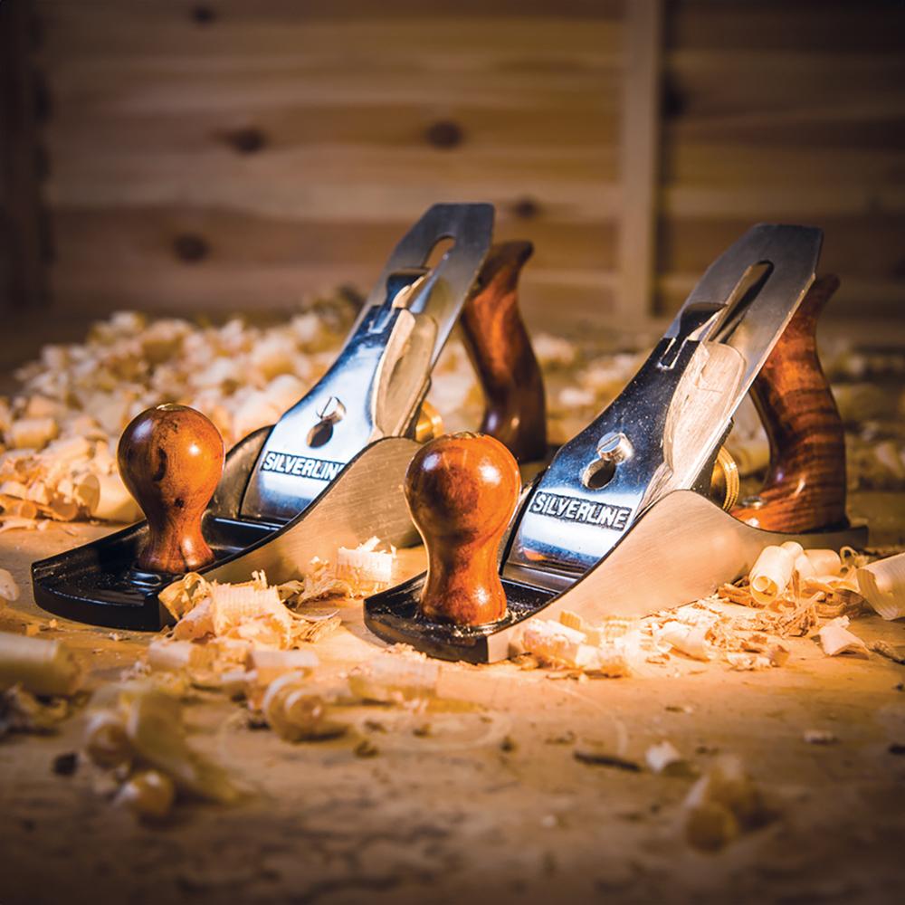 Silverline Hand Plane No. 4 50 x 2mm Blade