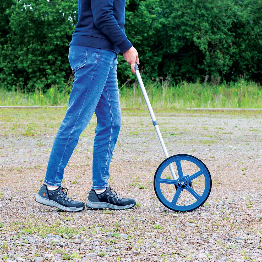 Silverline Metric Measuring Wheel 0 - 99,999.9m