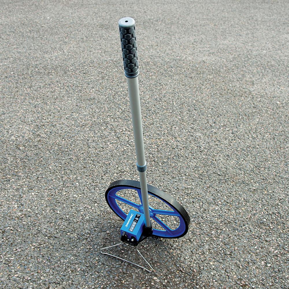 Silverline Metric Measuring Wheel 0 - 99,999.9m