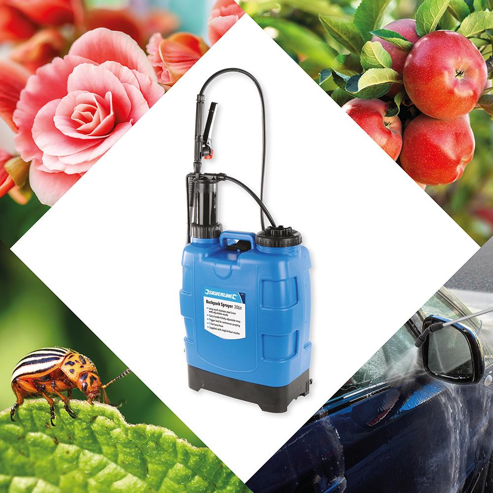 Silverline Backpack Sprayer 20Ltr 20Ltr