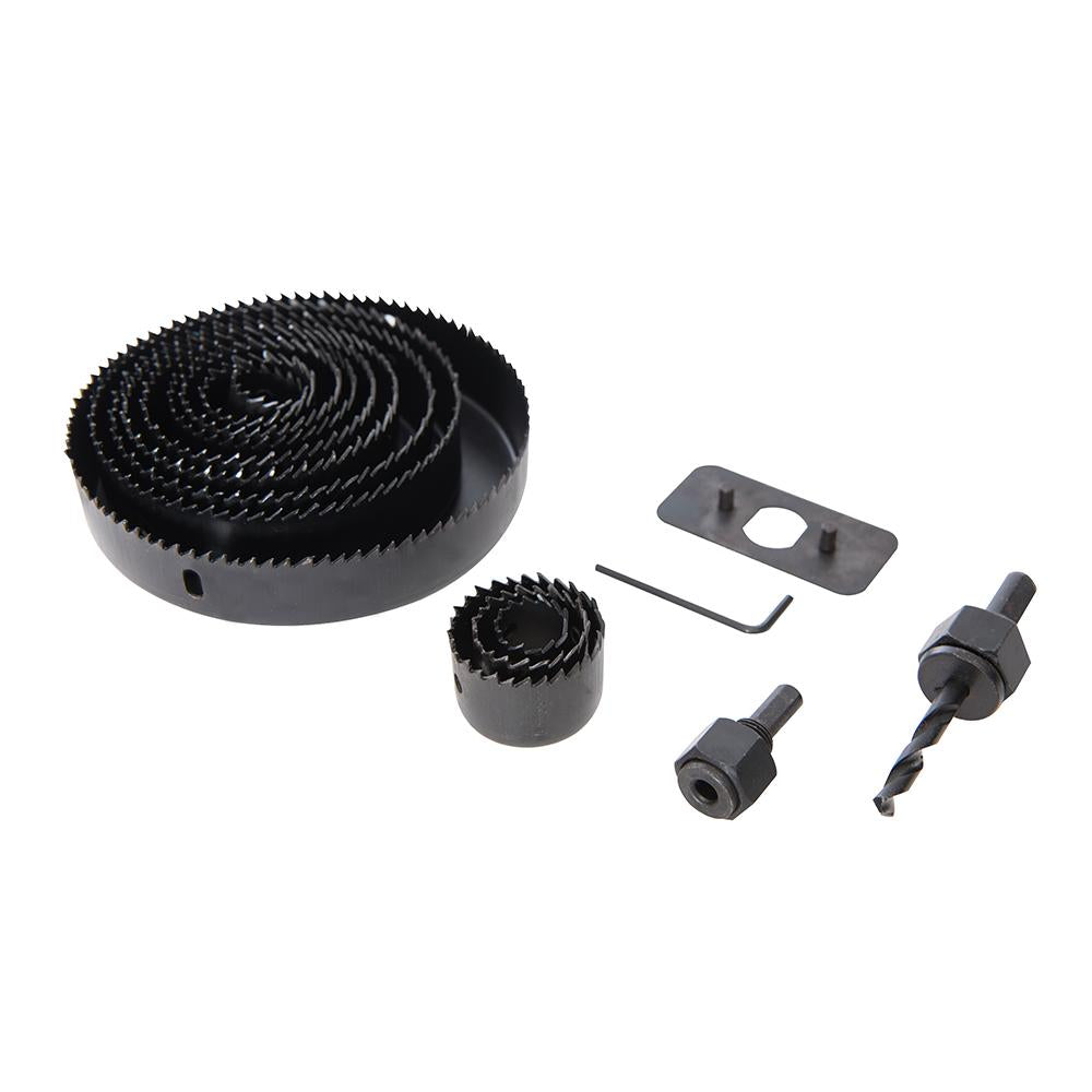 Silverline Holesaw Kit 16pce 19 - 127mm Dia