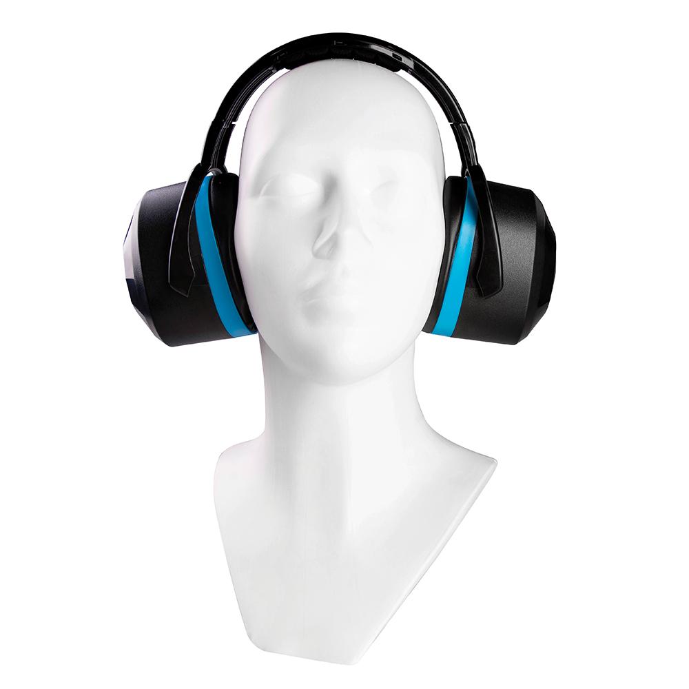 Silverline Folding Ear Defenders SNR 29dB H=29dB M=28dB L=20dB