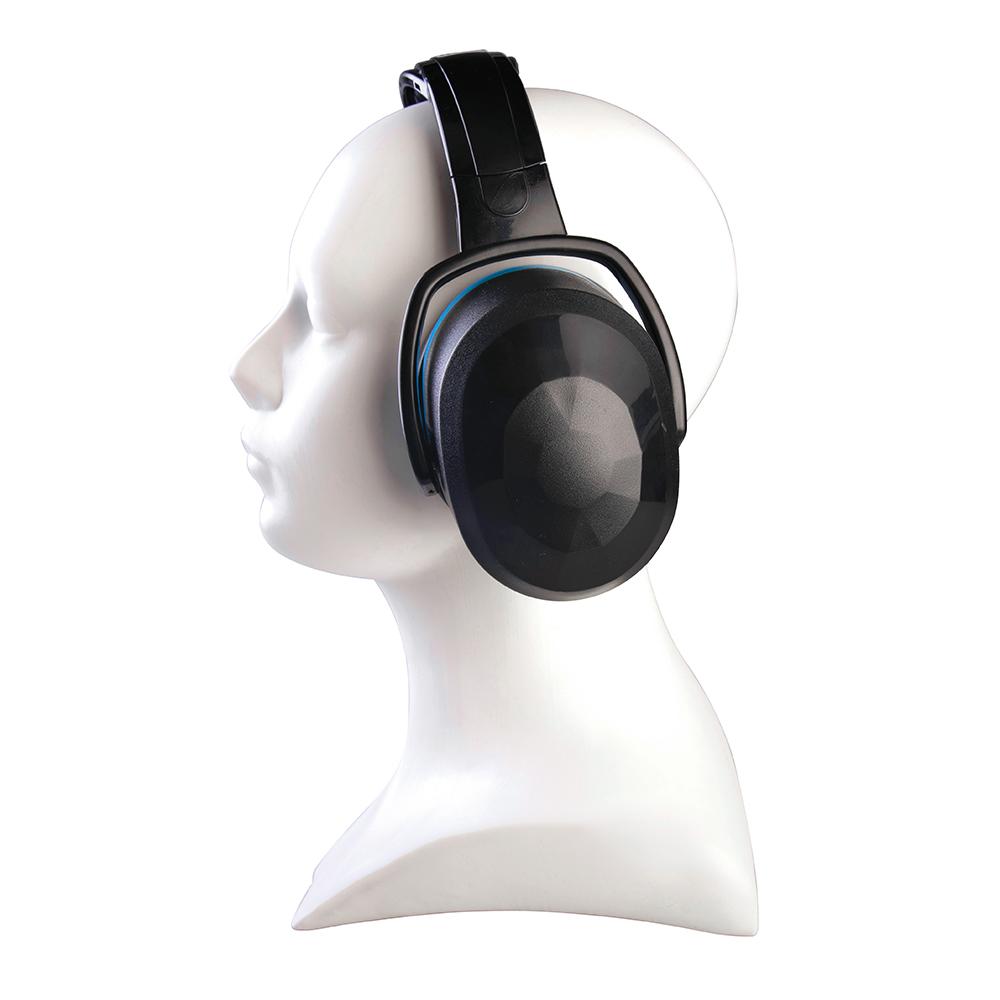 Silverline Folding Ear Defenders SNR 29dB H=29dB M=28dB L=20dB