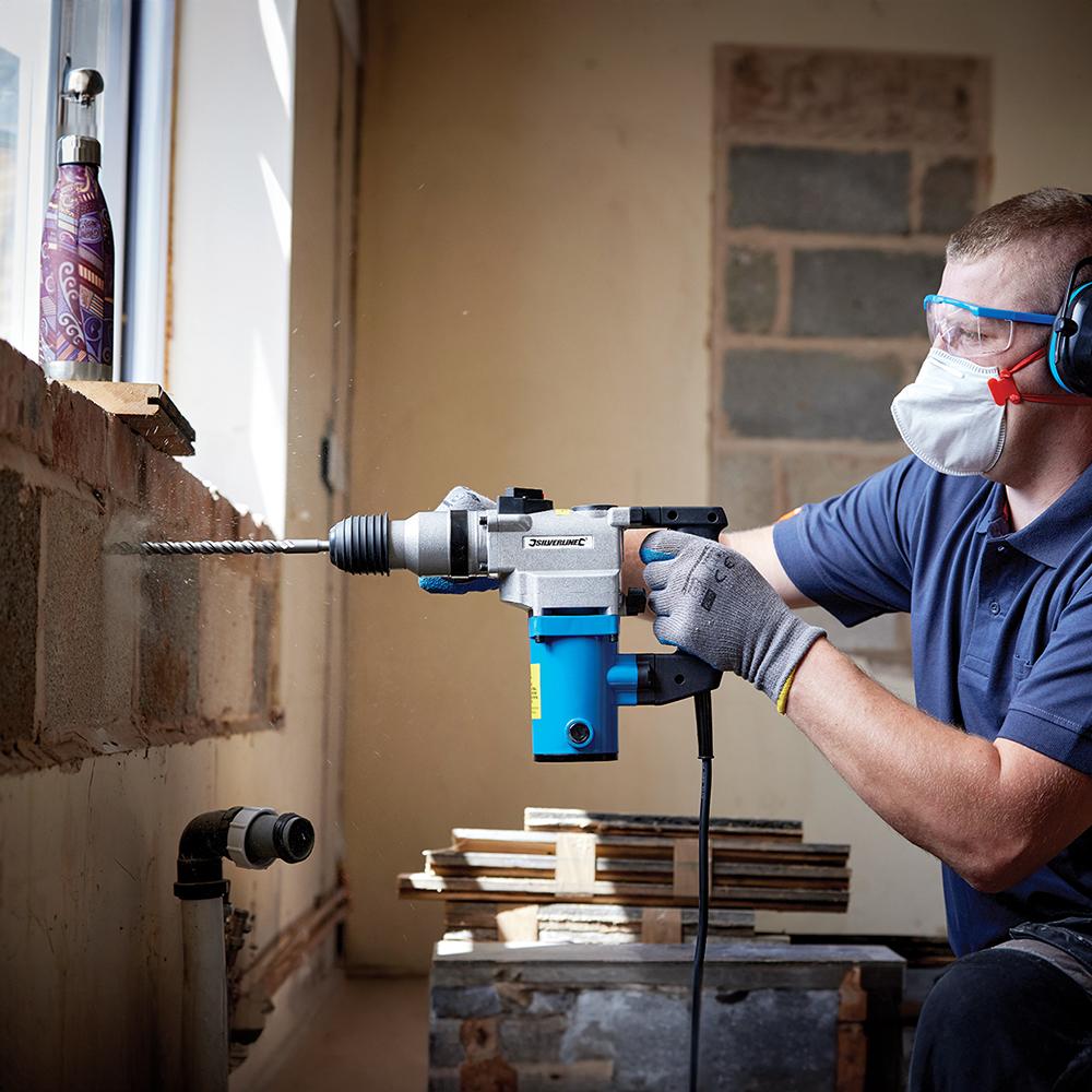 Silverline 850W SDS Plus Hammer Drill