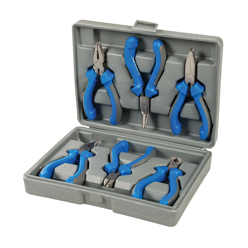 Silverline Mini Pliers Set 6pce