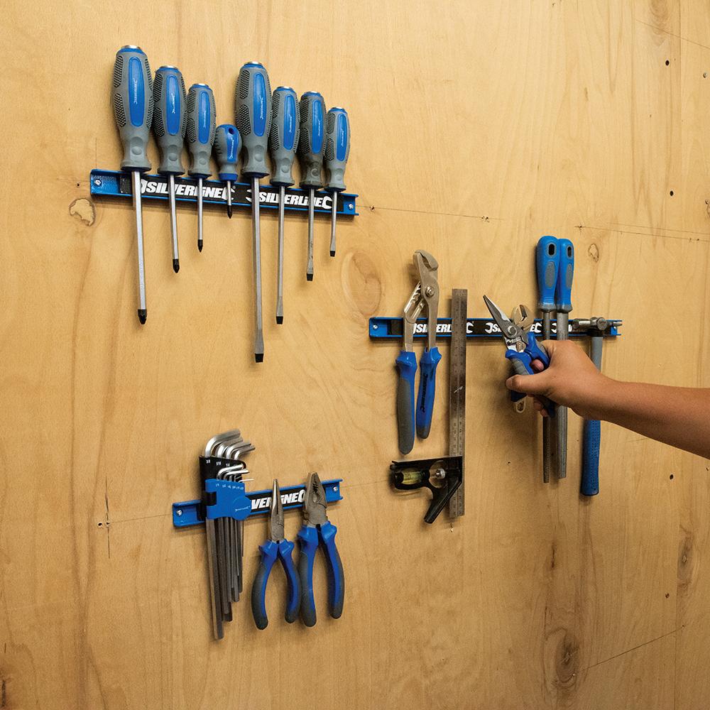 Silverline Magnetic Tool Rack Set 3pce 200, 300 & 460mm