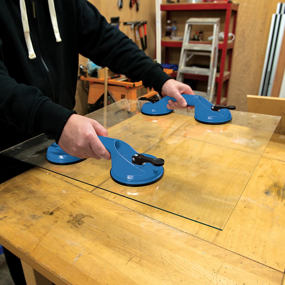 Silverline Double Suction Pad 70kg