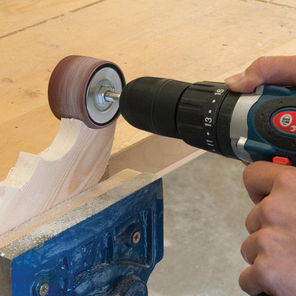 Silverline Drum Sanding Kit 25pce 80 Grit