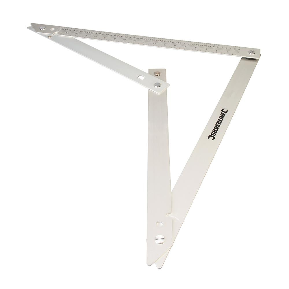 Silverline Folding Frame Square 600mm