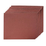 Silverline Emery Cloth Sheets 10pk 180 Grit