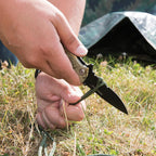 Silverline Folding Camouflage Pocket Knife 195mm