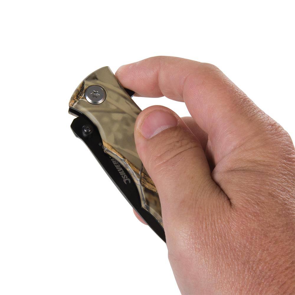 Silverline Folding Camouflage Pocket Knife 195mm