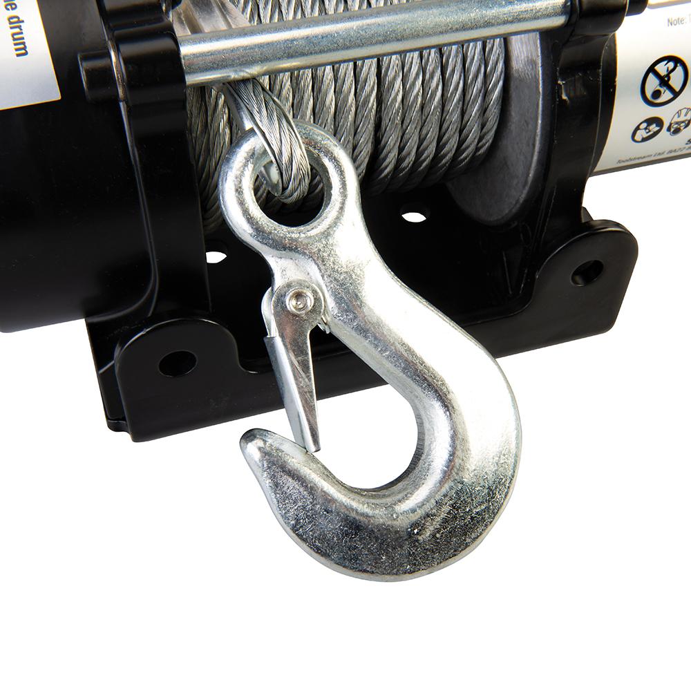 Silverline 12V Electric Winch 900kg (2000lb)