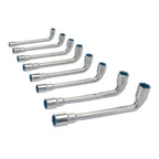 Silverline L-Shaped Socket Spanner Set 8pce 8 - 19mm