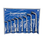 Silverline L-Shaped Socket Spanner Set 8pce 8 - 19mm