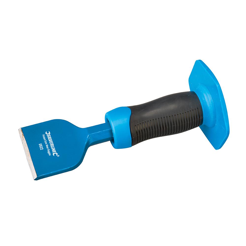 Silverline Bolster Chisel with Guard 70 x 216mm