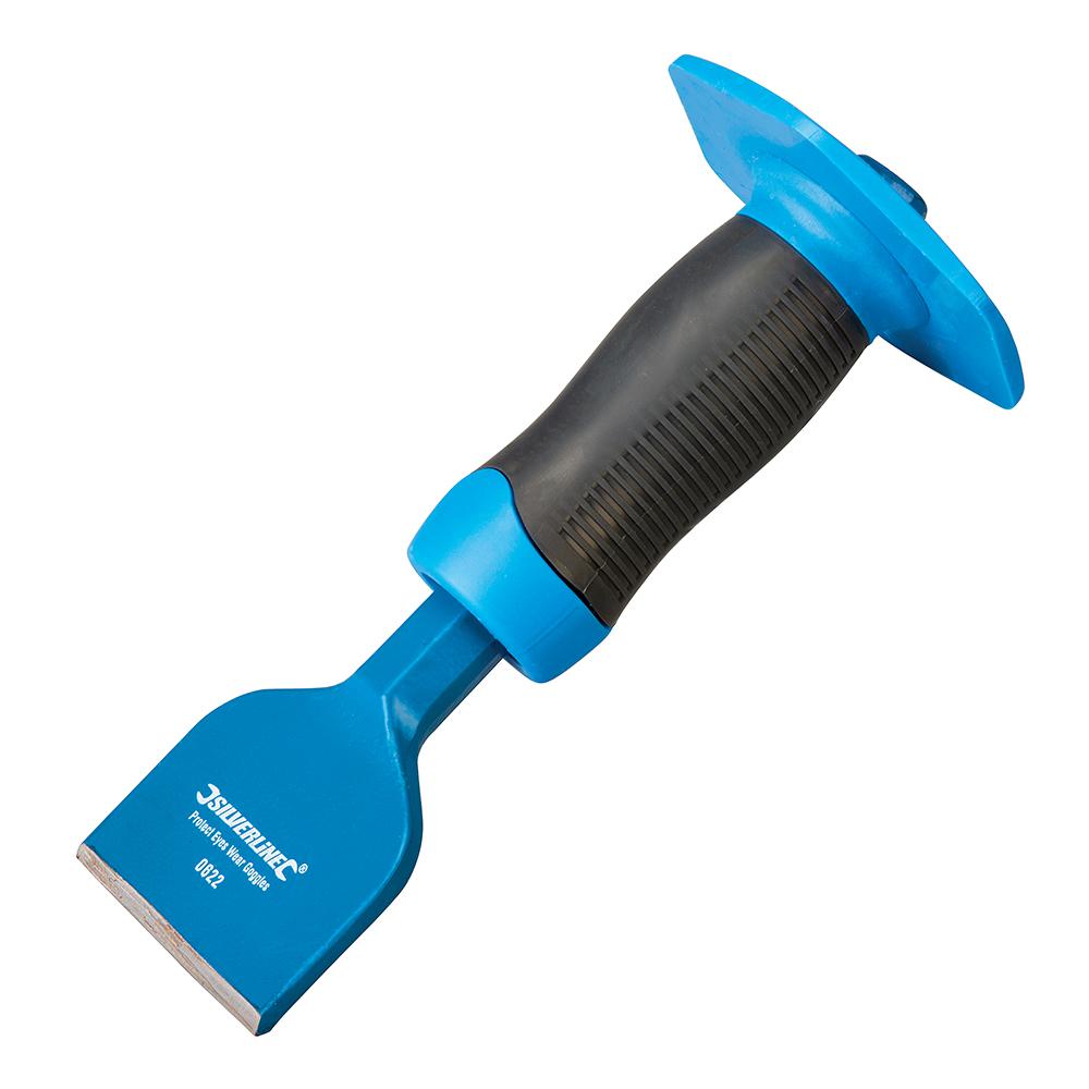 Silverline Bolster Chisel with Guard 70 x 216mm