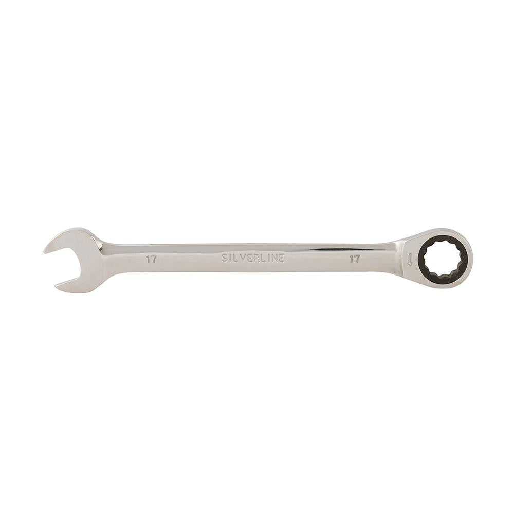 Silverline Fixed Head Ratchet Spanner 17mm