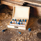Silverline 1/4" TCT Router Bit Set 12pce