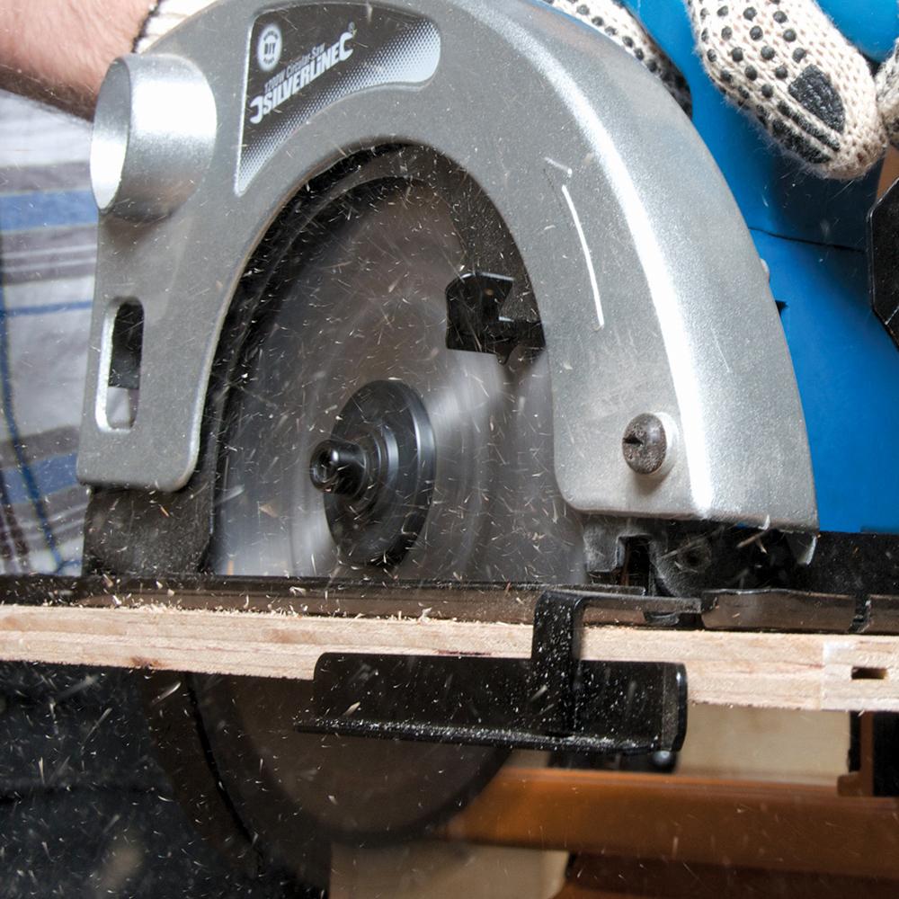 Silverline TCT Circular Saw Blades 20, 24, 40T 3pk 184 x 30 - 20, 16mm Rings