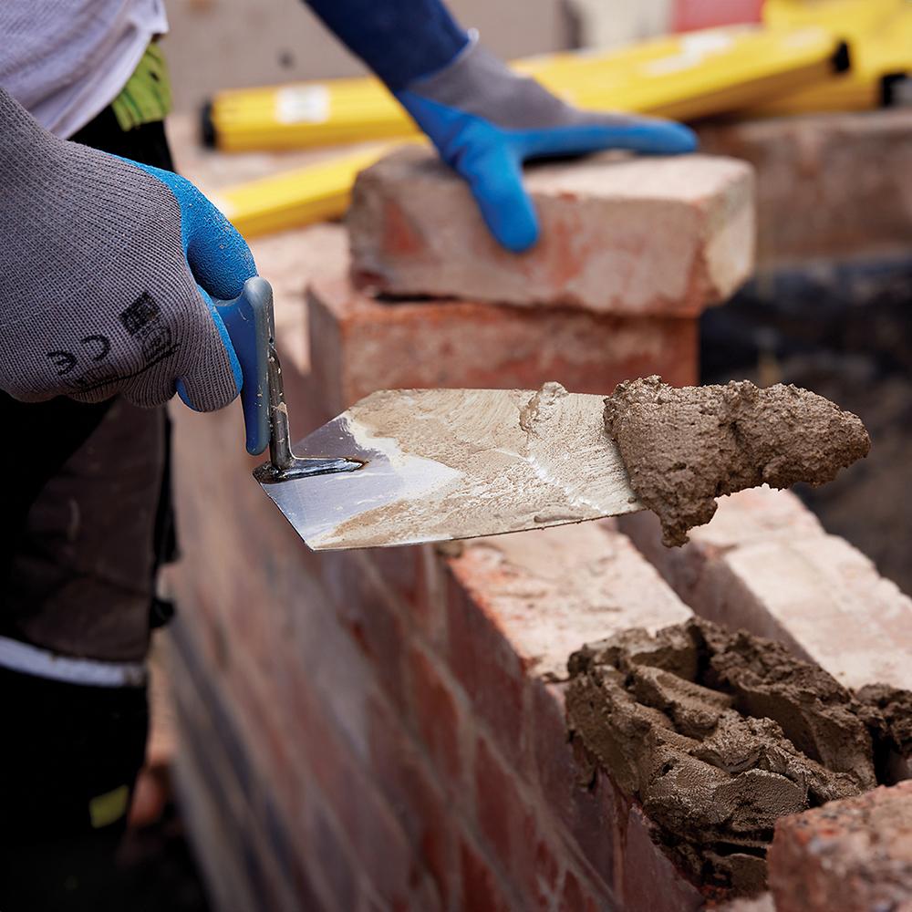 Silverline Brick Trowel Soft-Grip 200 x 105mm