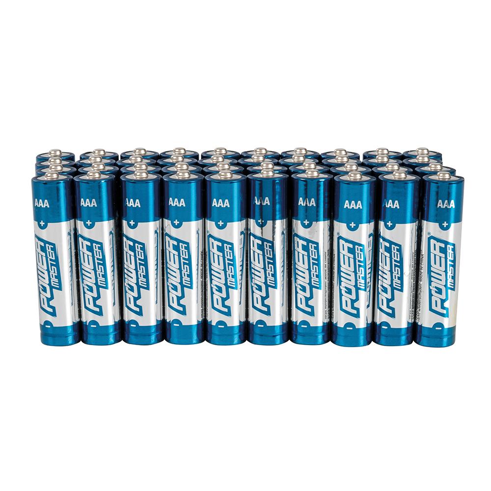 Powermaster AAA Super Alkaline Battery LR03 40pk