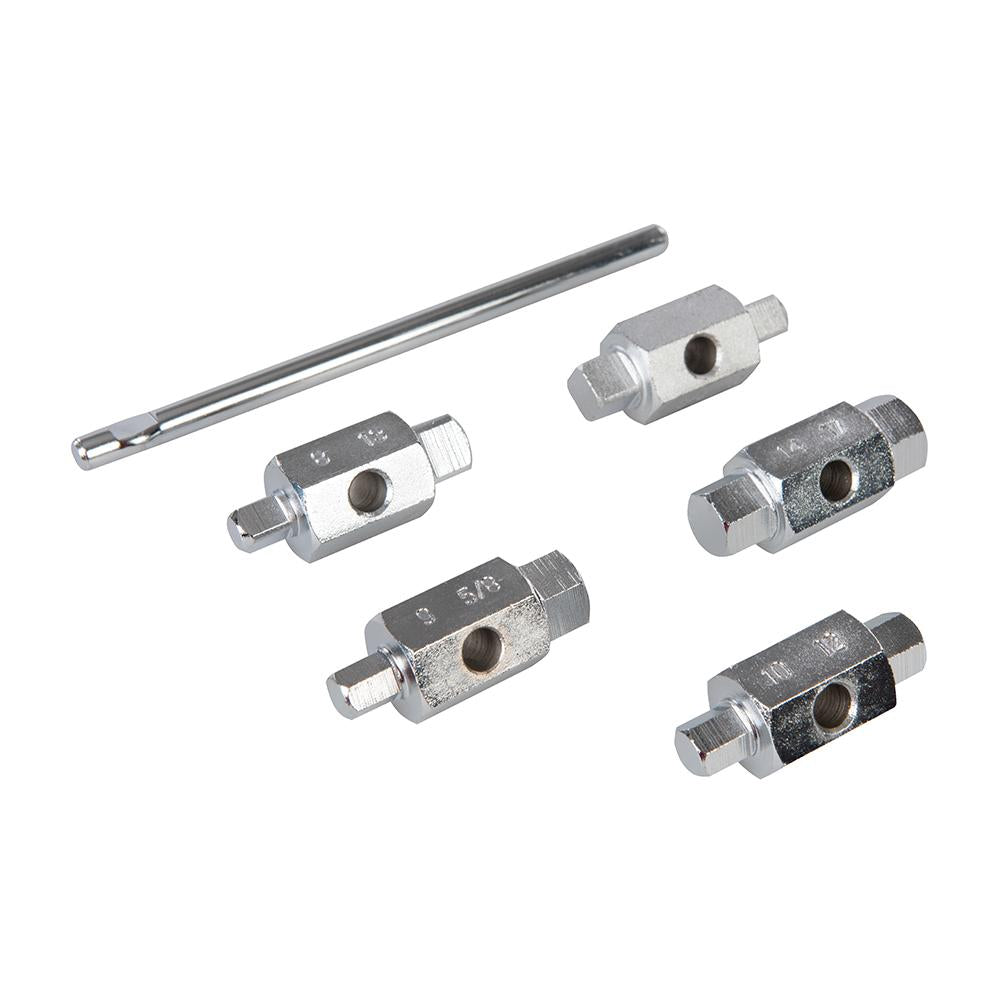 Silverline Oil Drain Plug Key Set 6pce
