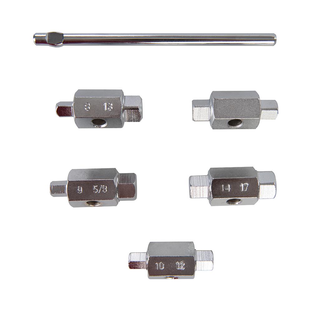 Silverline Oil Drain Plug Key Set 6pce