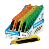 Silverline Expert Hi-Vis Knife Display Box 24pce 24pce