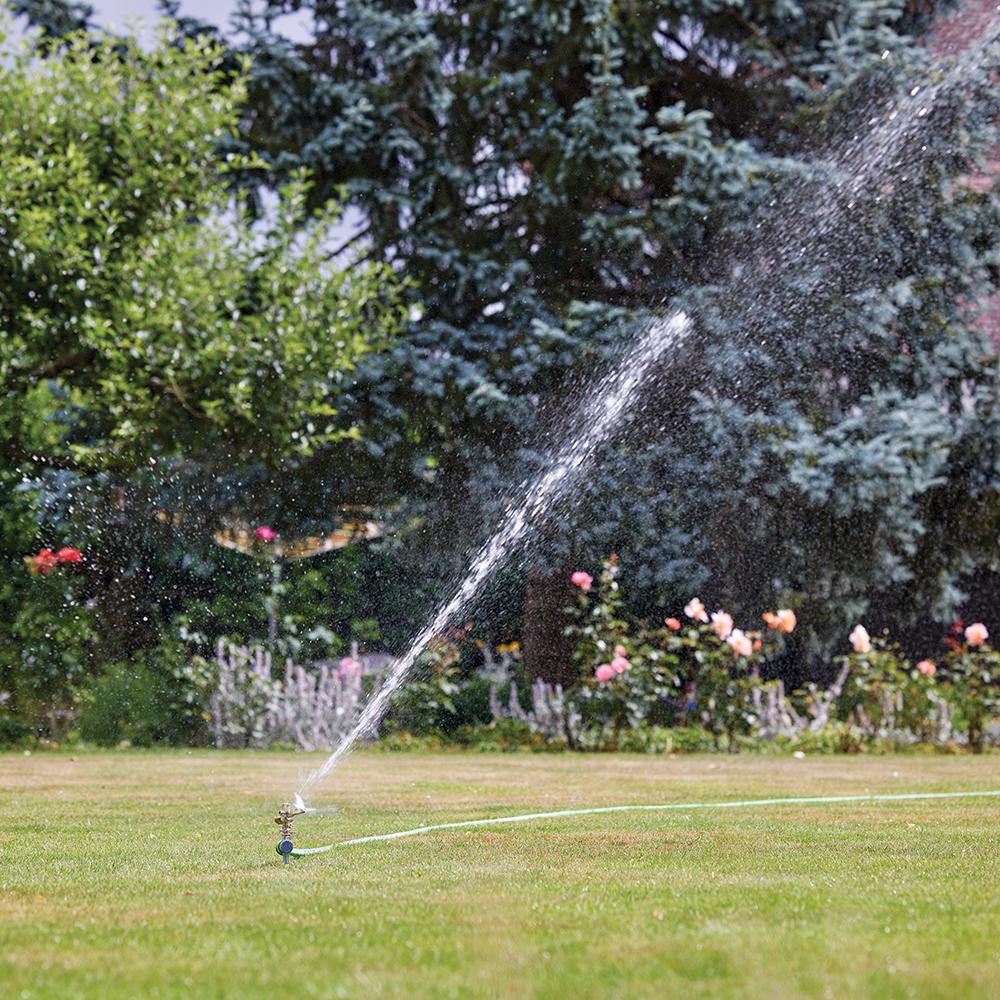 Silverline Spiked Impulse Sprinkler 1/2" Male - 300mm