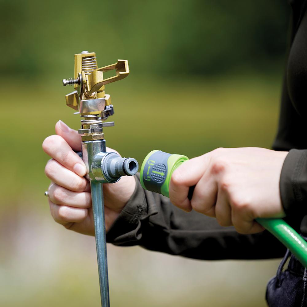 Silverline Spiked Impulse Sprinkler 1/2" Male - 300mm