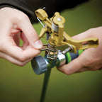 Silverline Spiked Impulse Sprinkler 1/2" Male - 300mm