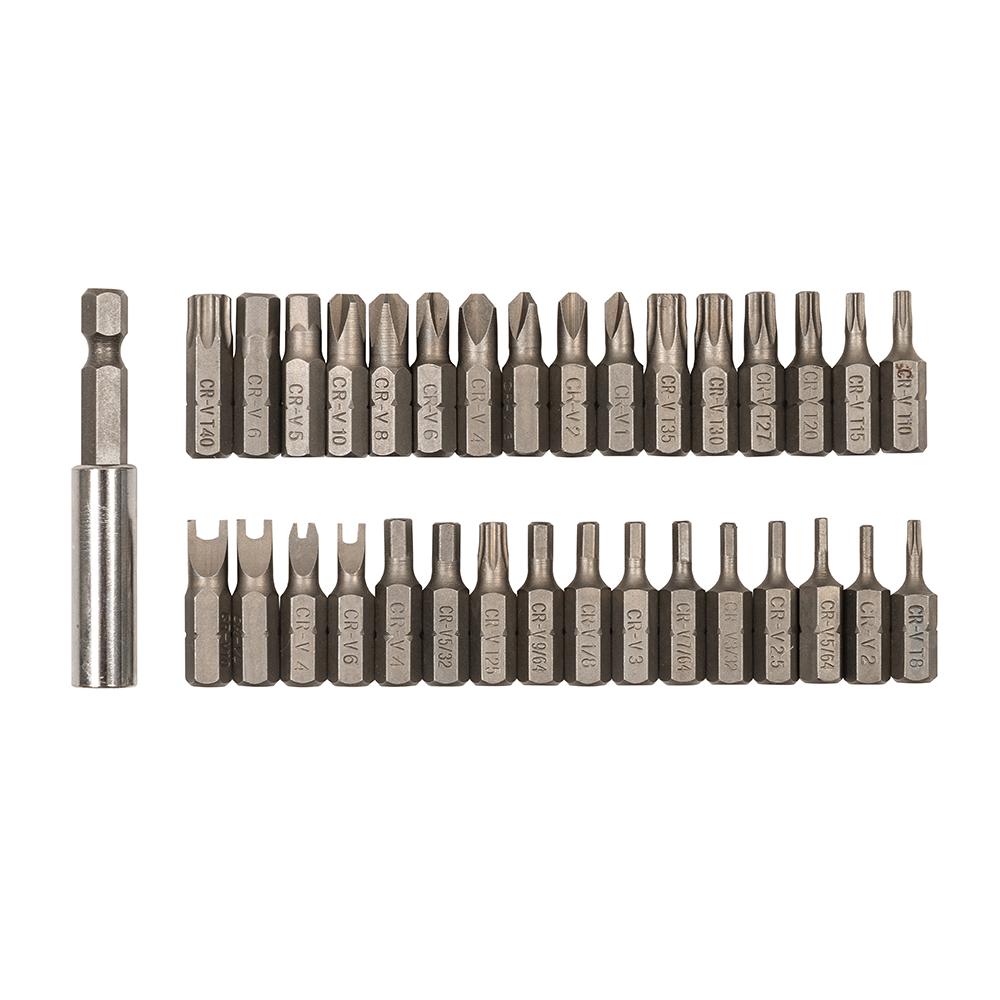 Silverline Security Bit Set 33pce 25mm