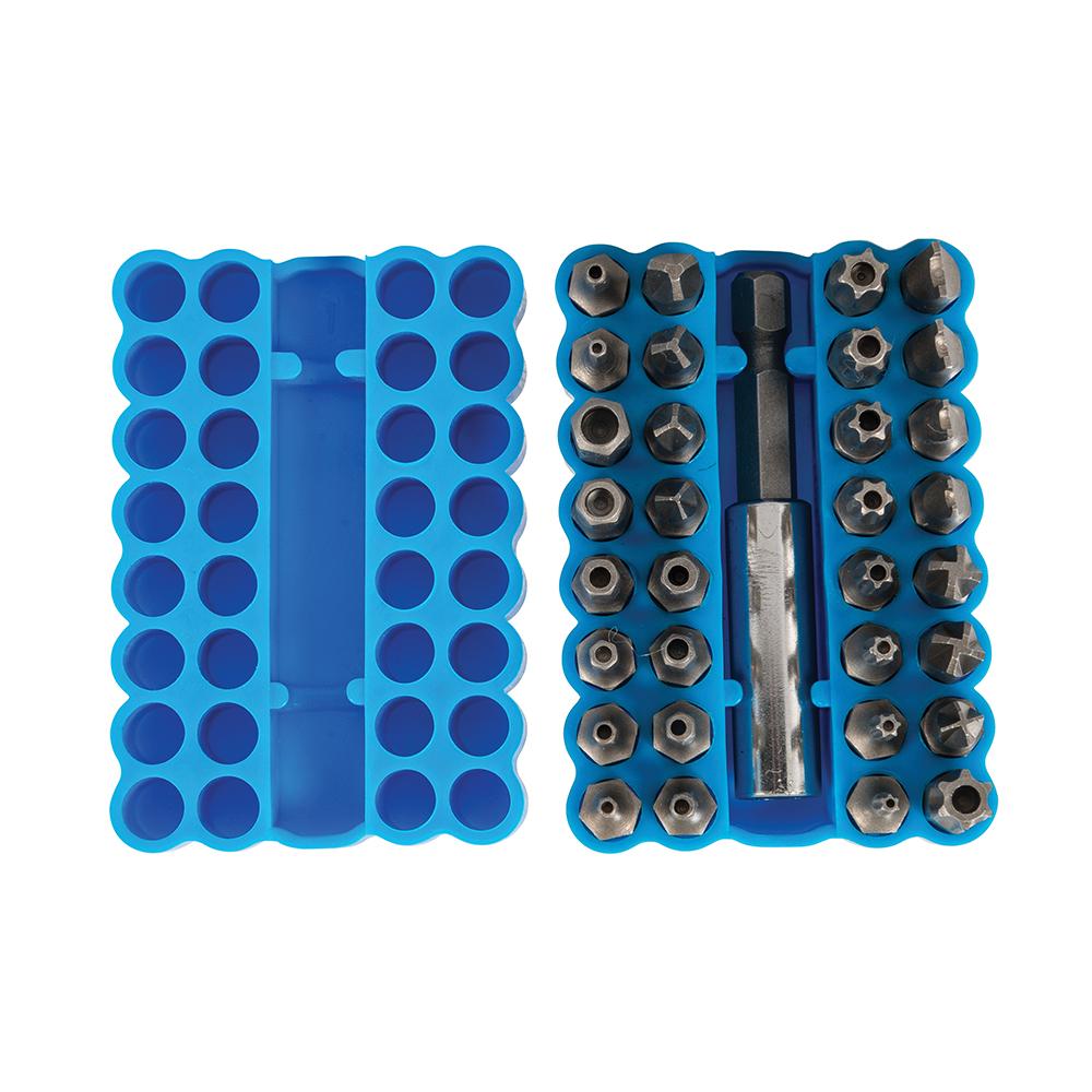 Silverline Security Bit Set 33pce 25mm