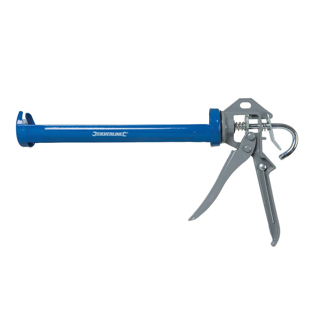 Silverline Rotating Caulking Gun 400ml