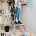 Silverline Multipurpose Ladder with Platform 3.6m 12-Tread