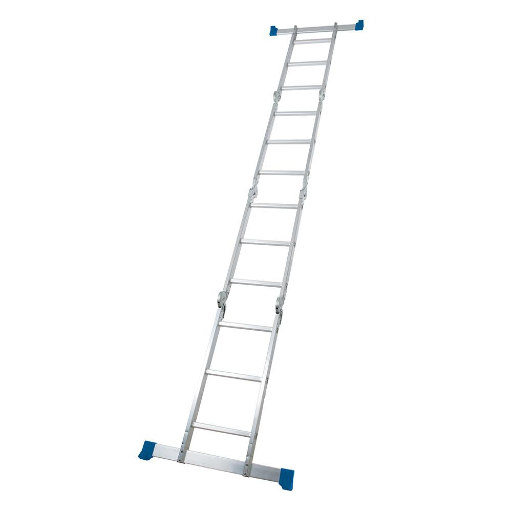 Silverline Multipurpose Ladder with Platform 3.6m 12-Tread