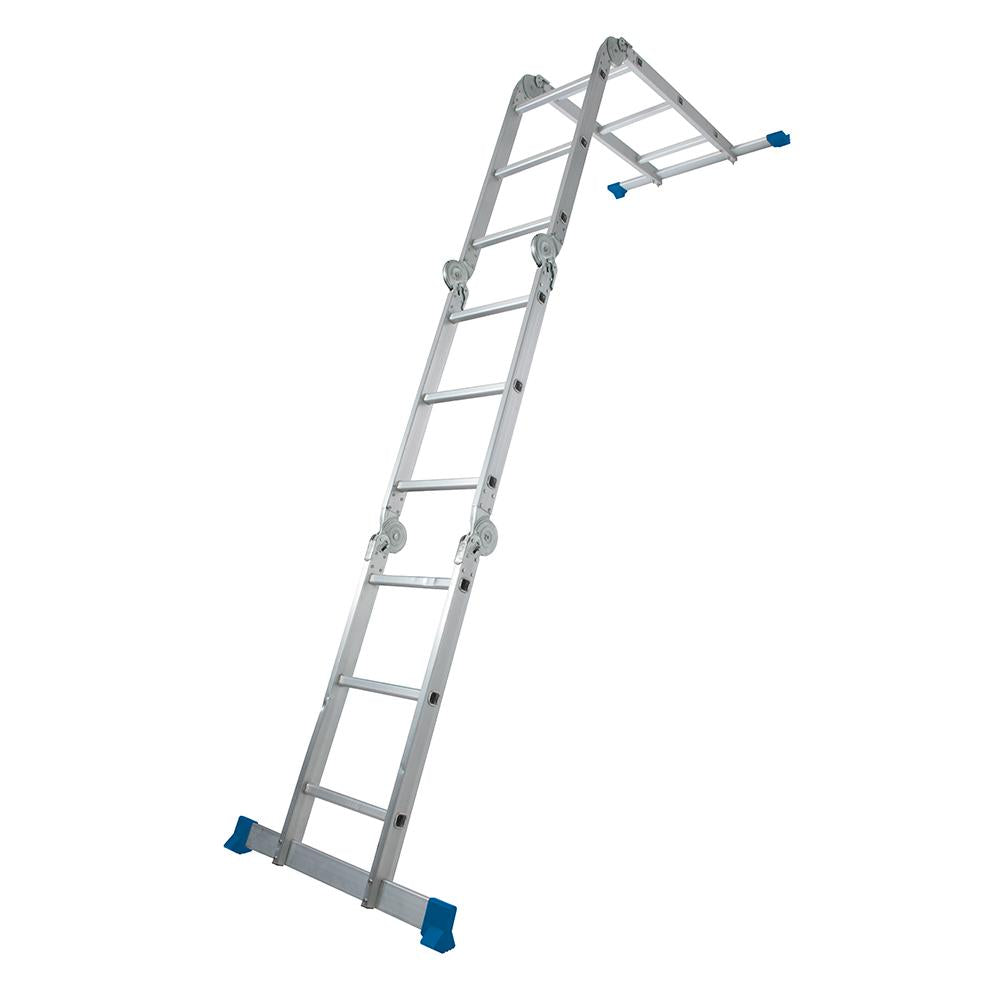 Silverline Multipurpose Ladder with Platform 3.6m 12-Tread