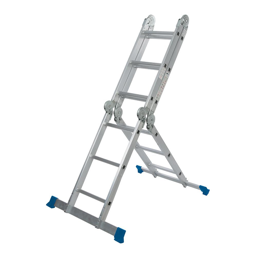 Silverline Multipurpose Ladder with Platform 3.6m 12-Tread