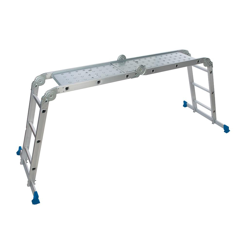 Silverline Multipurpose Ladder with Platform 3.6m 12-Tread