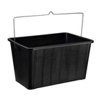 Silverline Rectangular Paint Scuttle Black 15Ltr