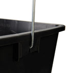 Silverline Rectangular Paint Scuttle Black 15Ltr