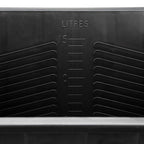 Silverline Rectangular Paint Scuttle Black 15Ltr